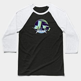 Reykjavik Vaporwave Baseball T-Shirt